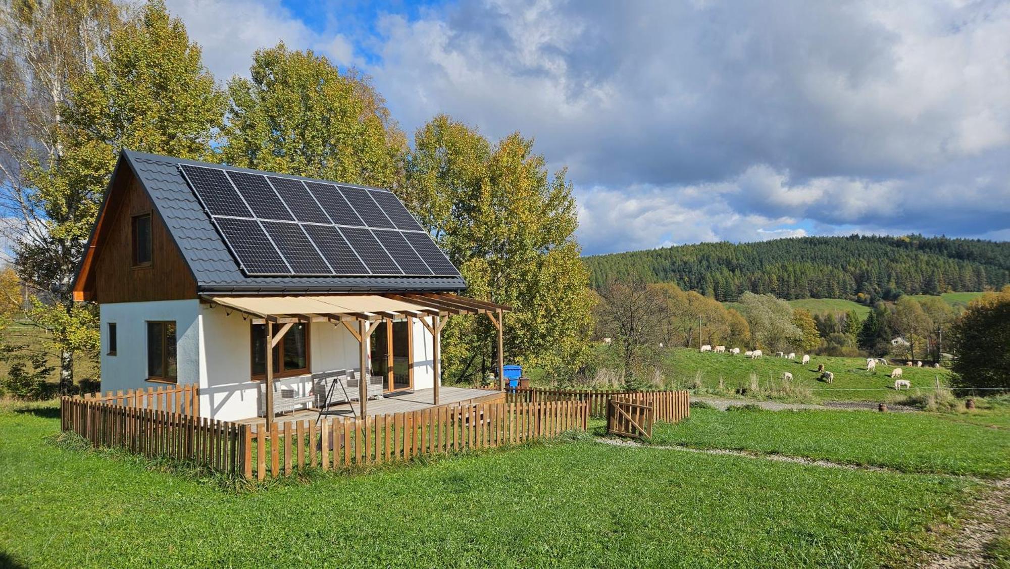 Pastelova Krova - Domki W Bieszczadach Ustrzyki Dolne Exterior photo